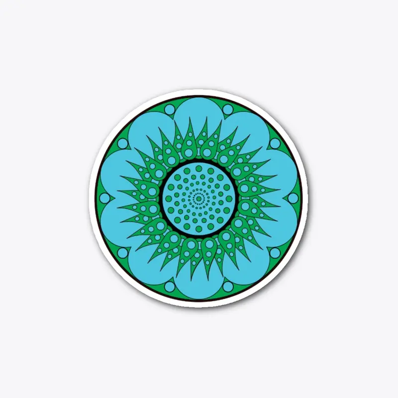 Green & Blue Mandala