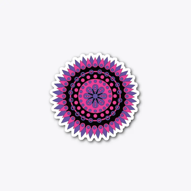 Pink & Purple Mandala 